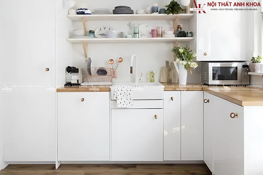 Tủ bếp hình chữ L giá rẻ, chất lượng cao tại TP.HCM Tủ bếp hình chữ L giá rẻ, chất lượng cao tại TP.HCM