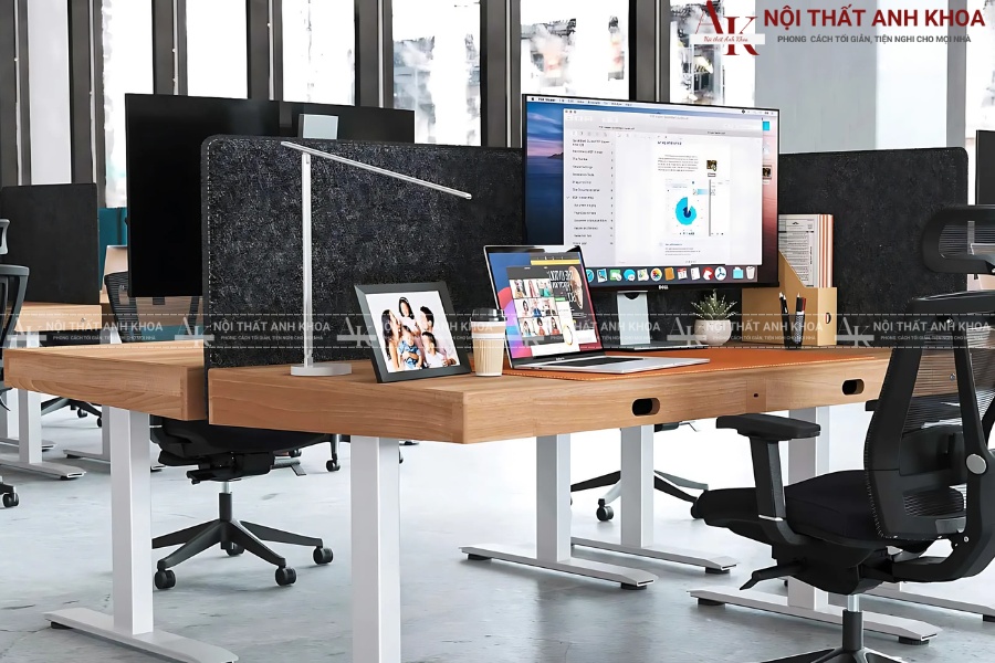 Bàn làm việc văn phòng - Phong cách tối giản cho không gian hiện đại Bàn làm việc văn phòng - Phong cách tối giản cho không gian hiện đại