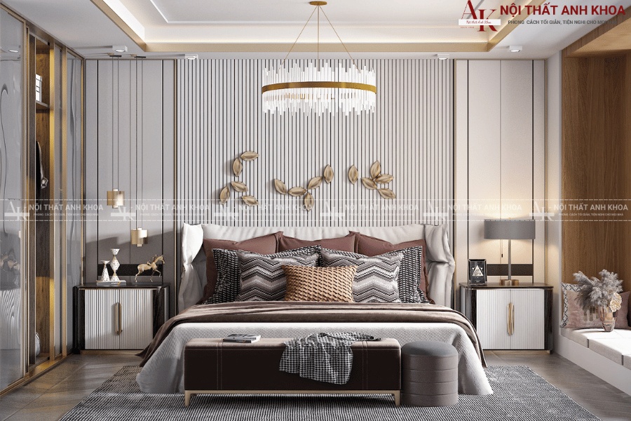 Phòng ngủ nhỏ ấm cúng - Thiết kế tối giản, tinh tế Phòng ngủ nhỏ ấm cúng - Thiết kế tối giản, tinh tế