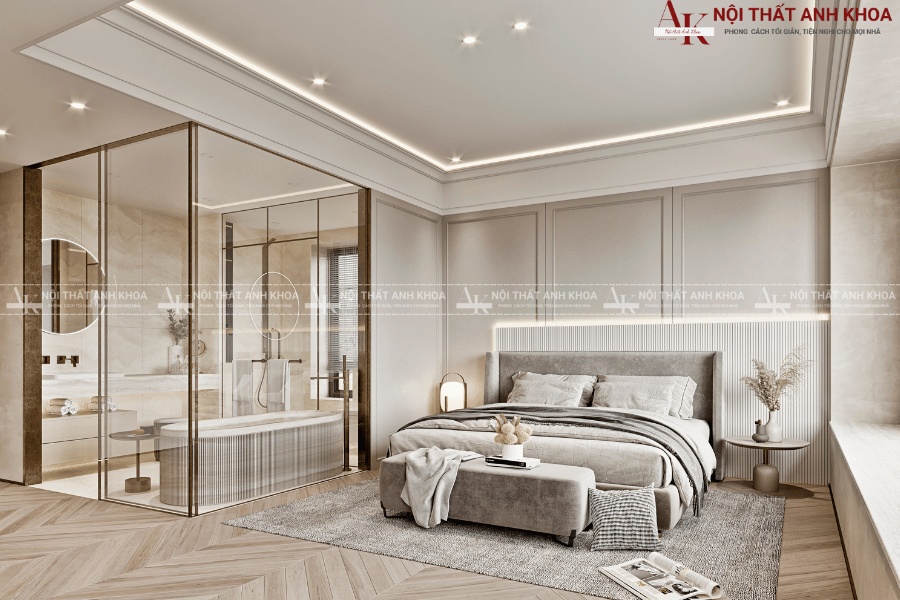 Phòng ngủ nhỏ vẫn sang chảnh - Nhờ thiết kế thông minh Phòng ngủ nhỏ vẫn sang chảnh - Nhờ thiết kế thông minh