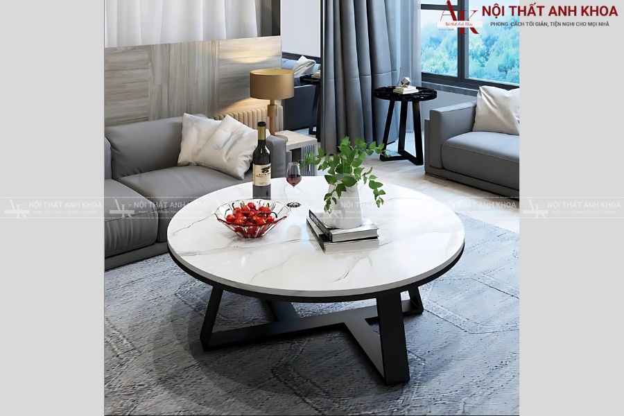 Mẫu bàn sofa mặt đá - Giúp phòng khách luôn nổi bật Mẫu bàn sofa mặt đá - Giúp phòng khách luôn nổi bật
