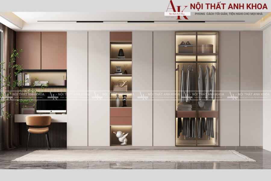 Tủ quần áo gỗ công nghiệp Tủ quần áo gỗ công nghiệp