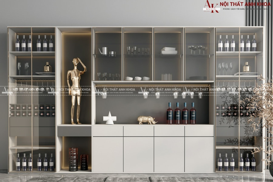 Tủ rượu cao cấp - Biểu tượng của đẳng cấp và gu thẩm mỹ Tủ rượu cao cấp - Biểu tượng của đẳng cấp và gu thẩm mỹ