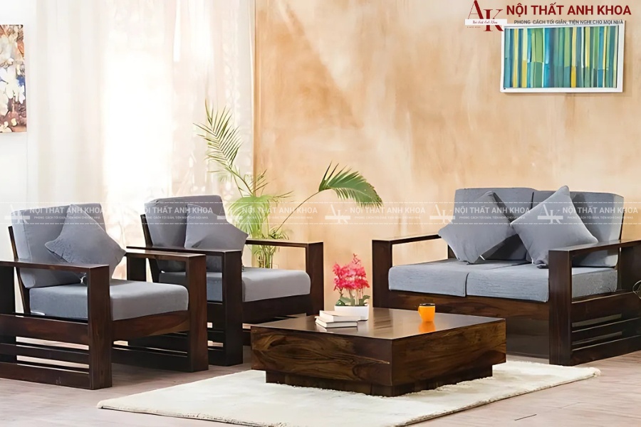 Kích thước bàn sofa gỗ nguyên khối - Hiện đại, sang trọng Kích thước bàn sofa gỗ nguyên khối - Hiện đại, sang trọng