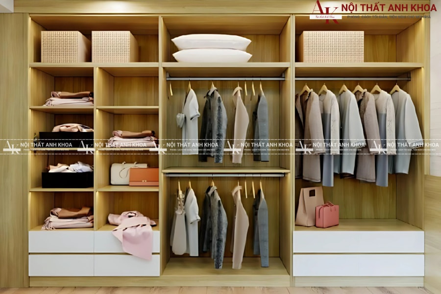 Tủ áo treo tường cho phòng nhỏ - Tối ưu không gian Tủ áo treo tường cho phòng nhỏ - Tối ưu không gian
