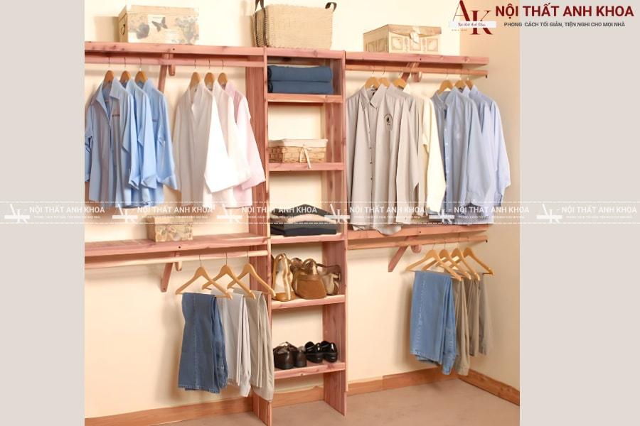 Mẫu tủ áo treo tường hiện đại 2025  Mẫu tủ áo treo tường hiện đại 2025