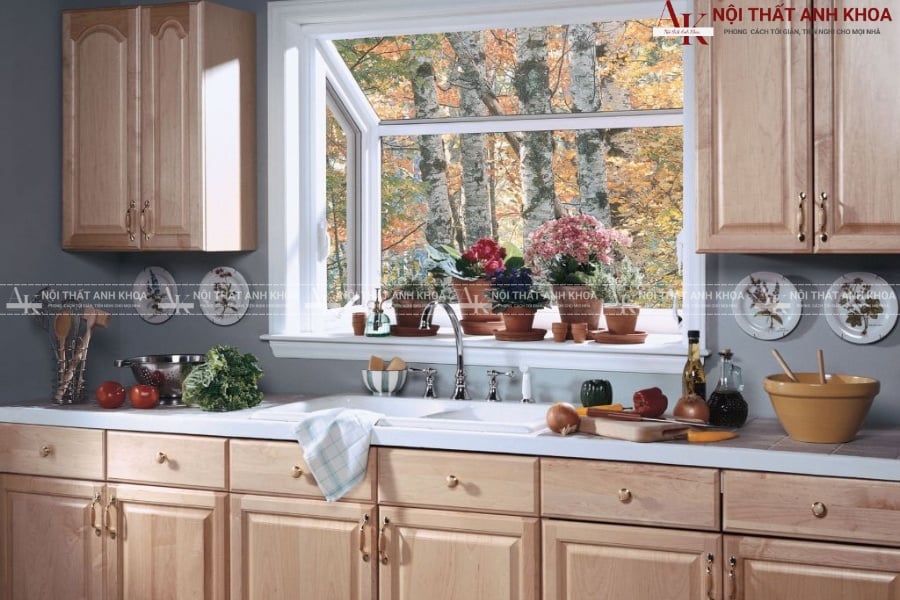 Thiết kế cửa sổ tủ bếp hợp phong thủy trong năm 2025 Thiết kế cửa sổ tủ bếp hợp phong thủy trong năm 2025
