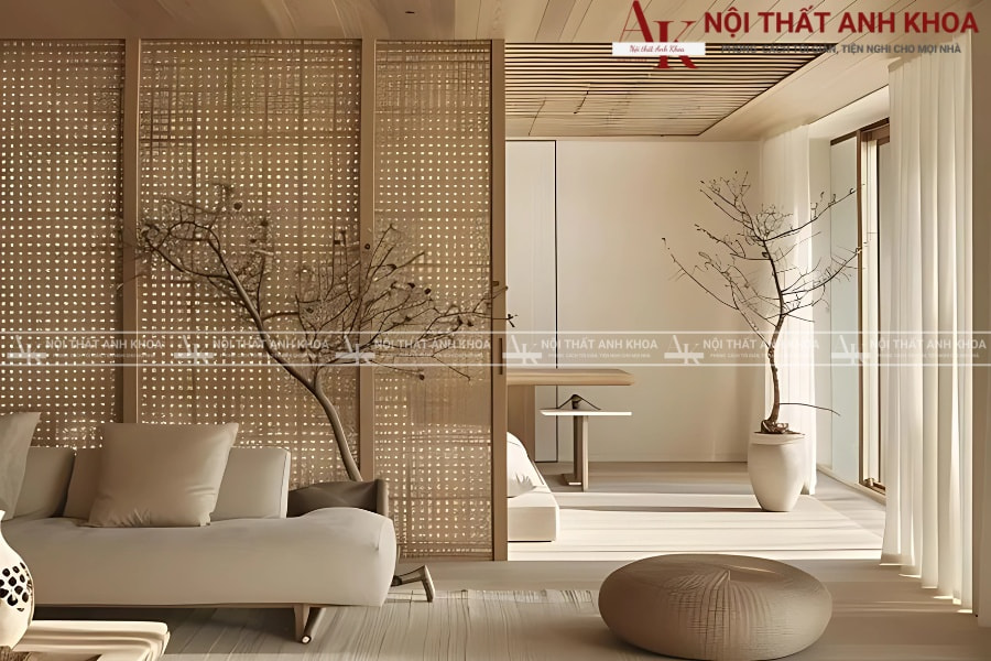 Mẫu vách ngăn phòng - Nhẹ nhàng, tinh tế Mẫu vách ngăn phòng - Nhẹ nhàng, tinh tế