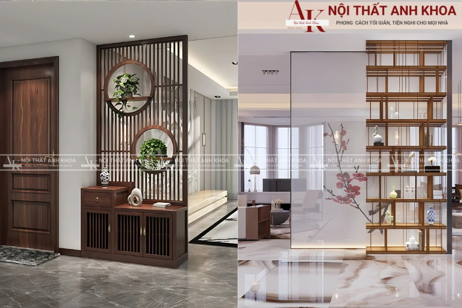 Giải pháp vách ngăn phòng khách bếp - Tiết kiệm diện tích Giải pháp vách ngăn phòng khách bếp - Tiết kiệm diện tích