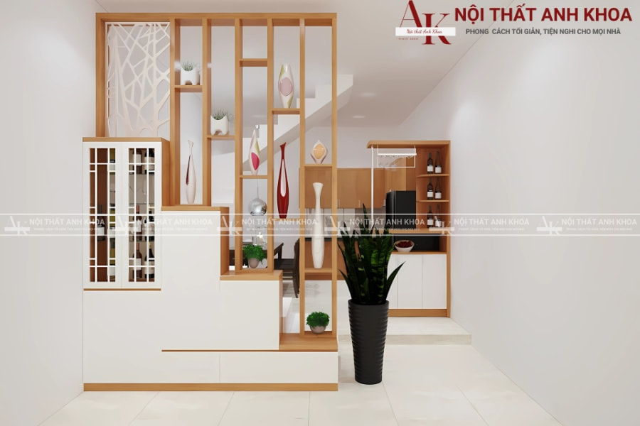 Vách ngăn phòng khách và bếp - Tạo không gian và tinh tế Vách ngăn phòng khách và bếp - Tạo không gian và tinh tế