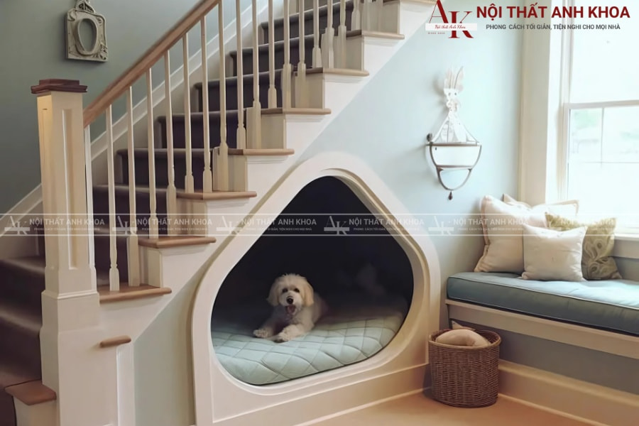 Thiết kế và thi công tủ âm cầu thang theo yêu cầu Thiết kế và thi công tủ âm cầu thang theo yêu cầu