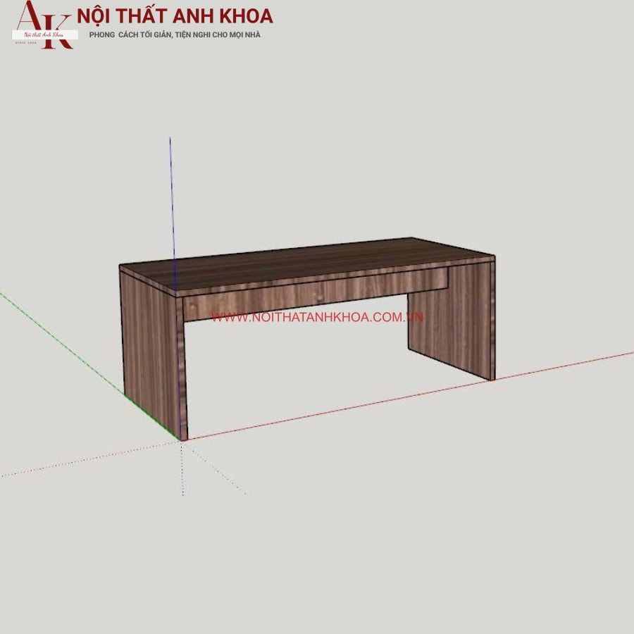 Bàn làm việc đơn giản gỗ công nghiệp MDF đa dạng màu sắc Bàn làm việc đơn giản gỗ công nghiệp MDF đa dạng màu sắc