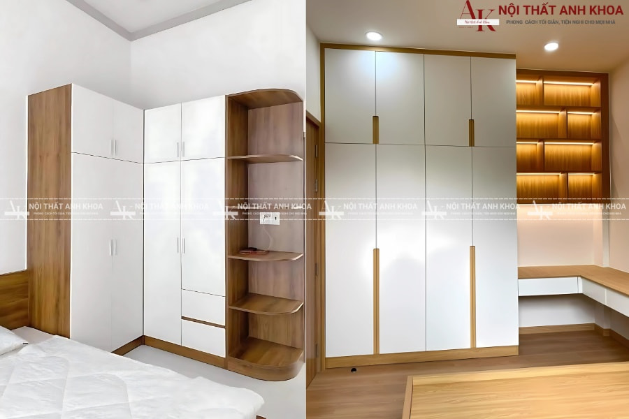 Thiết kế tủ áo 4 cánh giá xưởng - Siêu tiết kiệm Thiết kế tủ áo 4 cánh giá xưởng - Siêu tiết kiệm