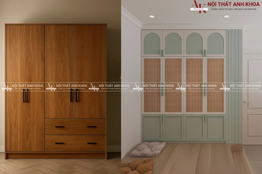 Tủ áo 4 cánh - Giá rẻ giao tận nhà Tủ áo 4 cánh - Giá rẻ giao tận nhà