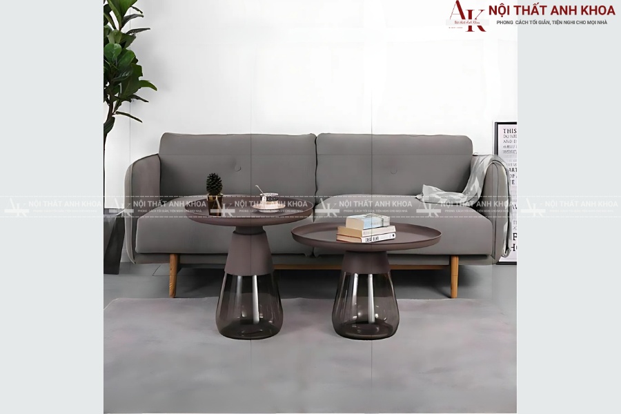 Bàn sofa tròn nhập khẩu - Phong cách Bắc Âu Bàn sofa tròn nhập khẩu - Phong cách Bắc Âu