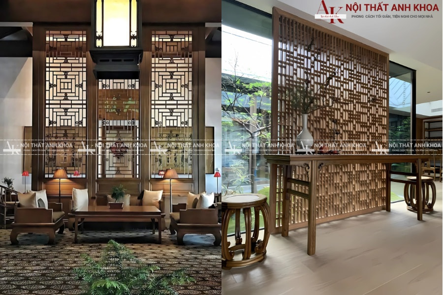 Vách ngăn gỗ công nghiệp cho nhà ở hiện đại Vách ngăn gỗ công nghiệp cho nhà ở hiện đại