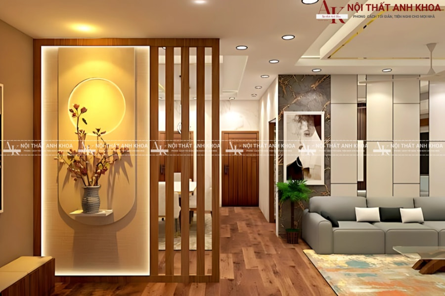 Tư vấn chọn vách ngăn gỗ công nghiệp cho căn hộ chung cư Tư vấn chọn vách ngăn gỗ công nghiệp cho căn hộ chung cư