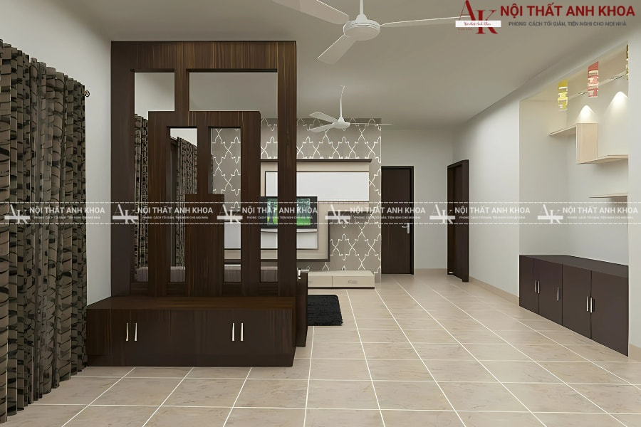 Ứng dụng đa dạng của vách ngăn gỗ công nghiệp trong nội thất Ứng dụng đa dạng của vách ngăn gỗ công nghiệp trong nội thất