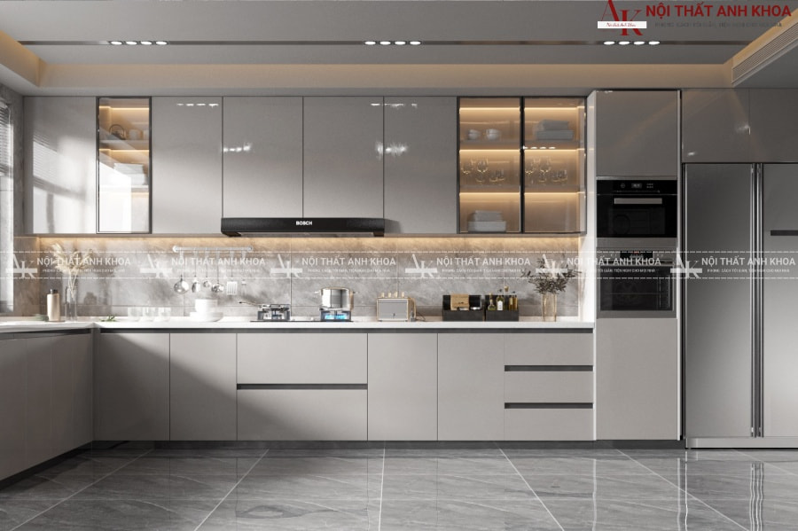 Mẫu tủ bếp đẹp giá rẻ, chất lượng vượt mong đợi Mẫu tủ bếp đẹp giá rẻ, chất lượng vượt mong đợi