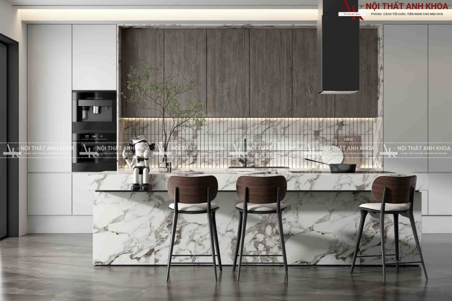 Mẫu tủ bếp đẹp gỗ công nghiệp, giá tốt Mẫu tủ bếp đẹp gỗ công nghiệp, giá tốt