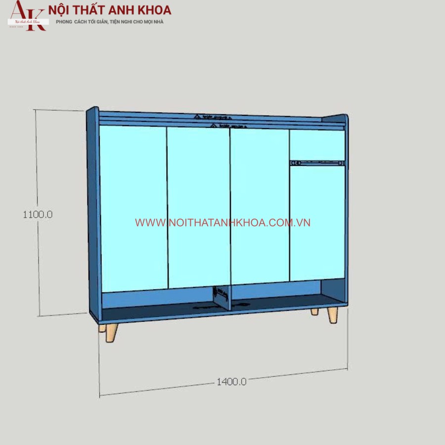 Tủ giày chung cư gỗ công nghiệp bền đẹp, giá tốt Tủ giày chung cư gỗ công nghiệp bền đẹp, giá tốt
