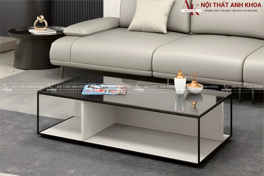 Bàn sofa kính cường lực - Tinh tế và thanh thoát Bàn sofa kính cường lực - Tinh tế và thanh thoát