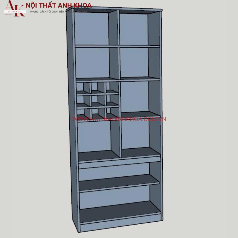 Tủ rượu gỗ MDF kết hợp cánh kính sang trọng Tủ rượu gỗ MDF kết hợp cánh kính sang trọng