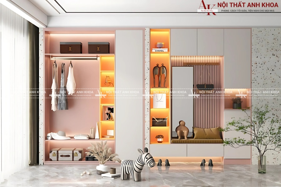 Tủ quần áo phòng ngủ hiện đại - Xu hướng 2025 Tủ quần áo phòng ngủ hiện đại - Xu hướng 2025