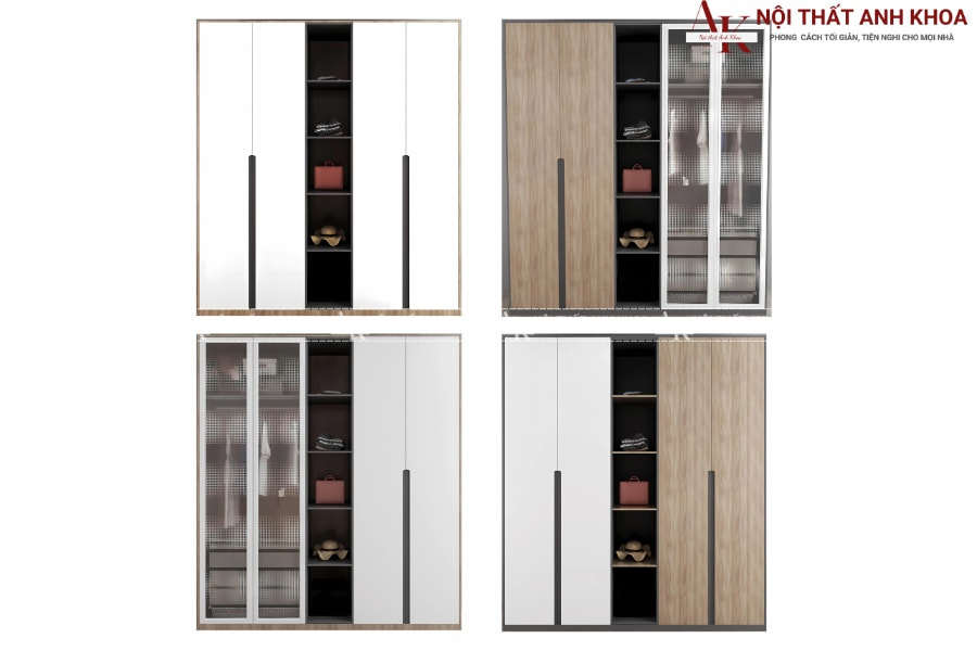 Mẫu tủ quần áo phòng ngủ - Tùy chỉnh theo yêu cầu Mẫu tủ quần áo phòng ngủ - Tùy chỉnh theo yêu cầu
