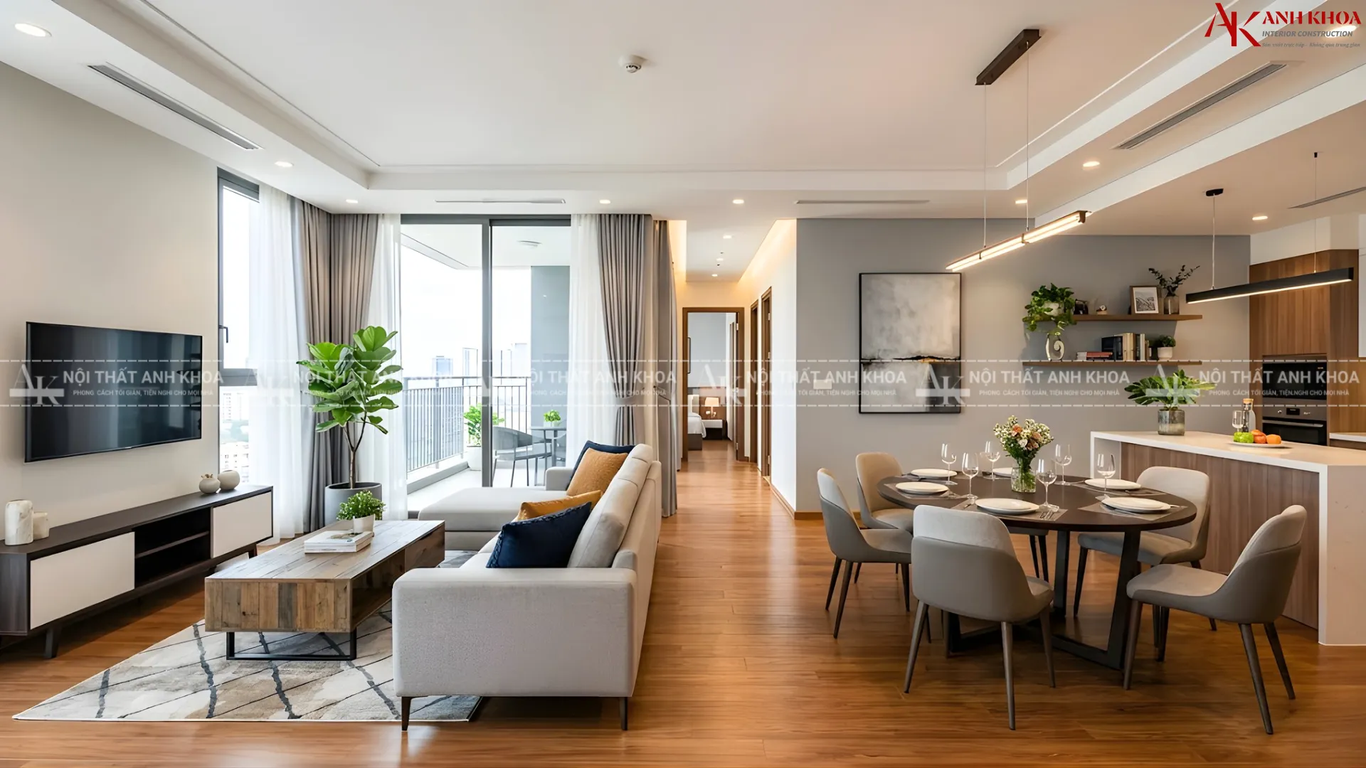 Thiết kế nội thất căn hộ 3 phòng ngủ đẹp hiện nay Thiết kế nội thất căn hộ 3 phòng ngủ đẹp hiện nay