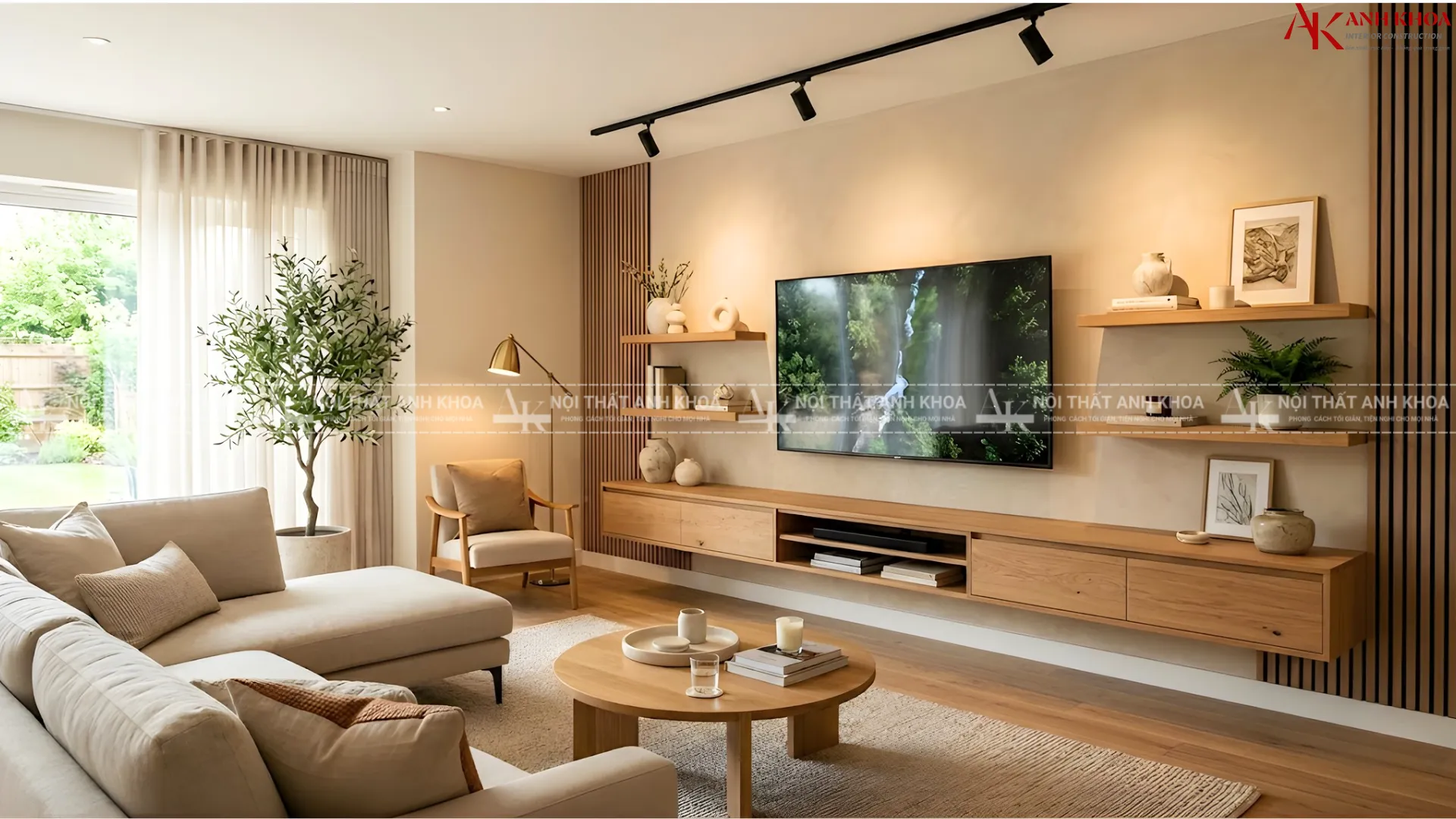 Phòng khách hiện đại - Nhẹ nhàng, tinh tế Phòng khách hiện đại - Nhẹ nhàng, tinh tế