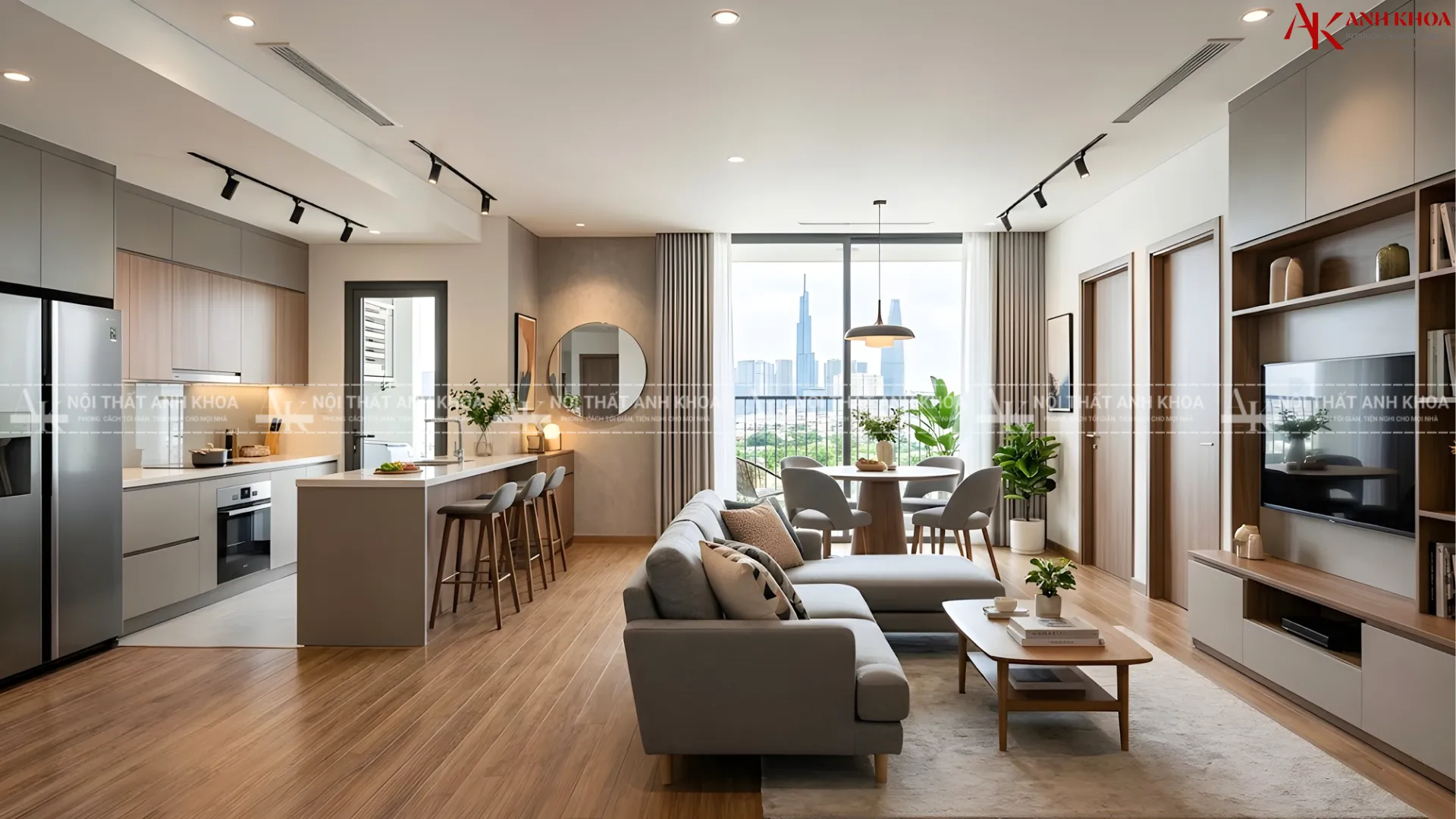 Bí quyết bố trí nội thất chung cư căn hộ tại TP.HCM Bí quyết bố trí nội thất chung cư căn hộ tại TP.HCM