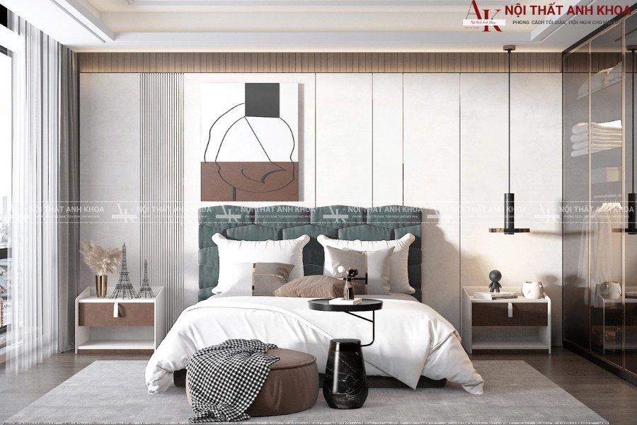 Nội thất phòng ngủ gỗ công nghiệp - Xu hướng mới cho gia đình trẻ Nội thất phòng ngủ gỗ công nghiệp - Xu hướng mới cho gia đình trẻ