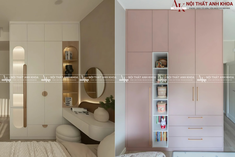 Mẫu tủ quần áo 3 cánh đa năng đẹp mắt Mẫu tủ quần áo 3 cánh đa năng đẹp mắt