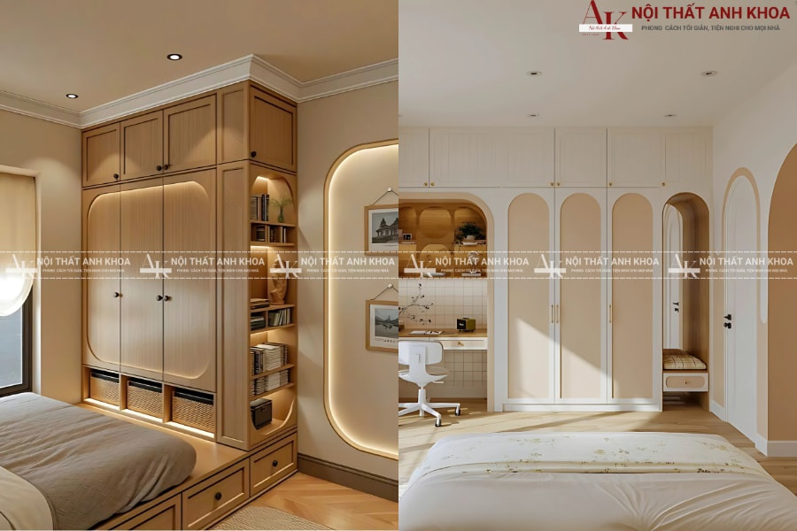 Khám phá tủ quần áo 3 cánh - Thiết kế thông minh Khám phá tủ quần áo 3 cánh - Thiết kế thông minh