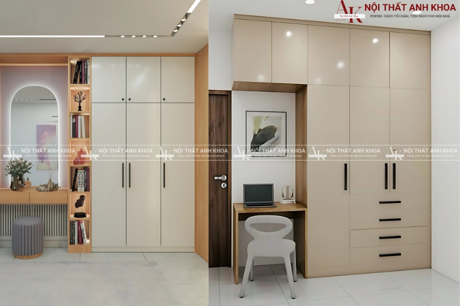 Xu hướng tủ quần áo 3 cánh mới nhất 2025 Xu hướng tủ quần áo 3 cánh mới nhất 2025