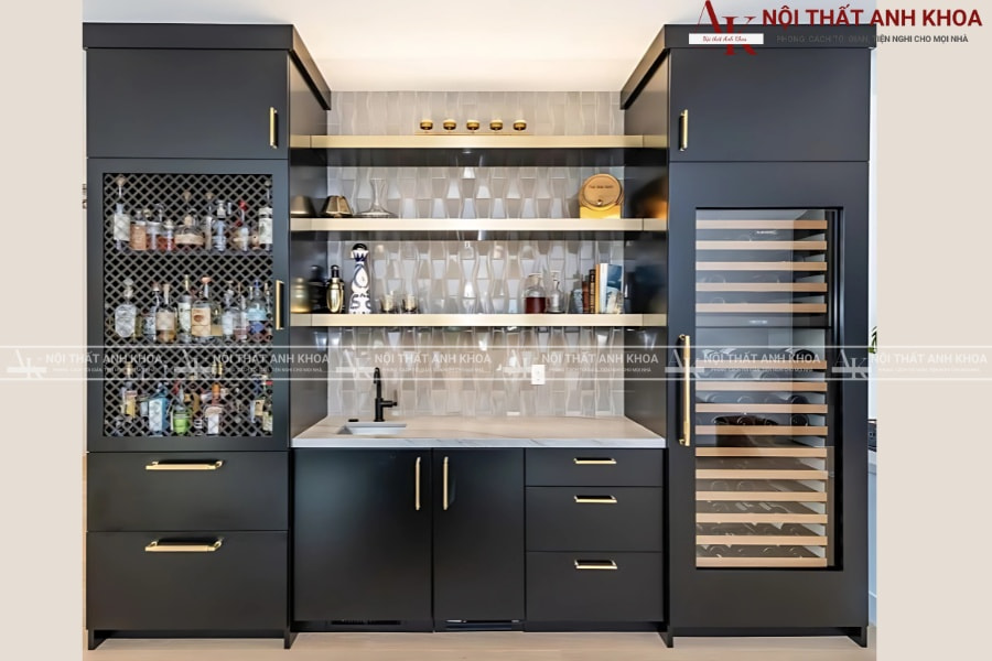Tủ rượu phong thủy - Tình cảm gia đình hạnh phúc Tủ rượu phong thủy - Tình cảm gia đình hạnh phúc
