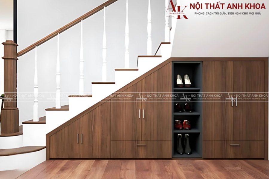 Tủ gầm cầu thang - Bền đẹp, hiện đại Tủ gầm cầu thang - Bền đẹp, hiện đại