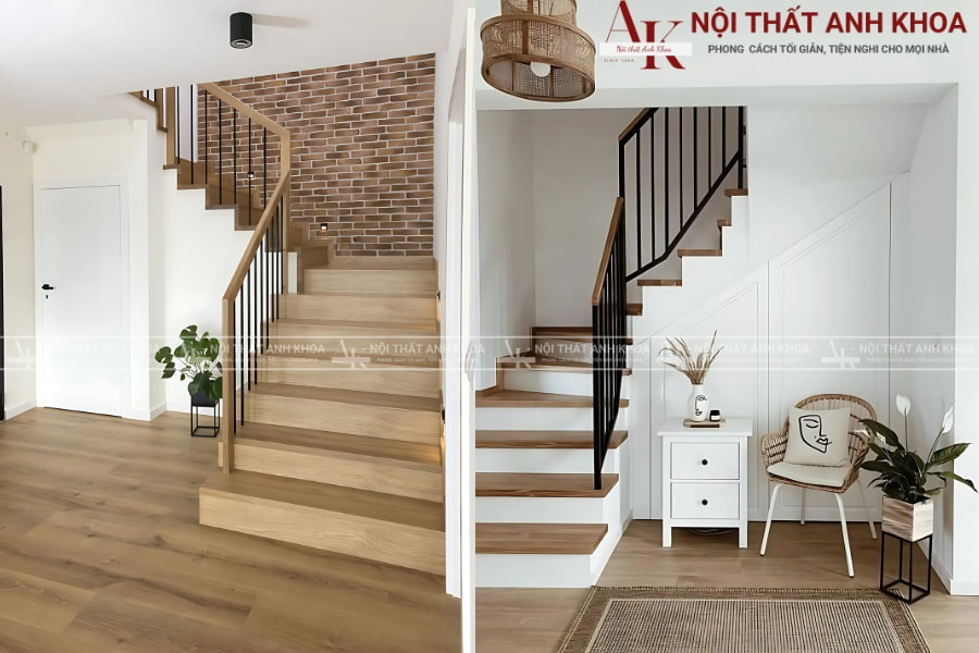 Tối ưu gầm cầu thang với tủ gỗ MDF đa năng Tối ưu gầm cầu thang với tủ gỗ MDF đa năng