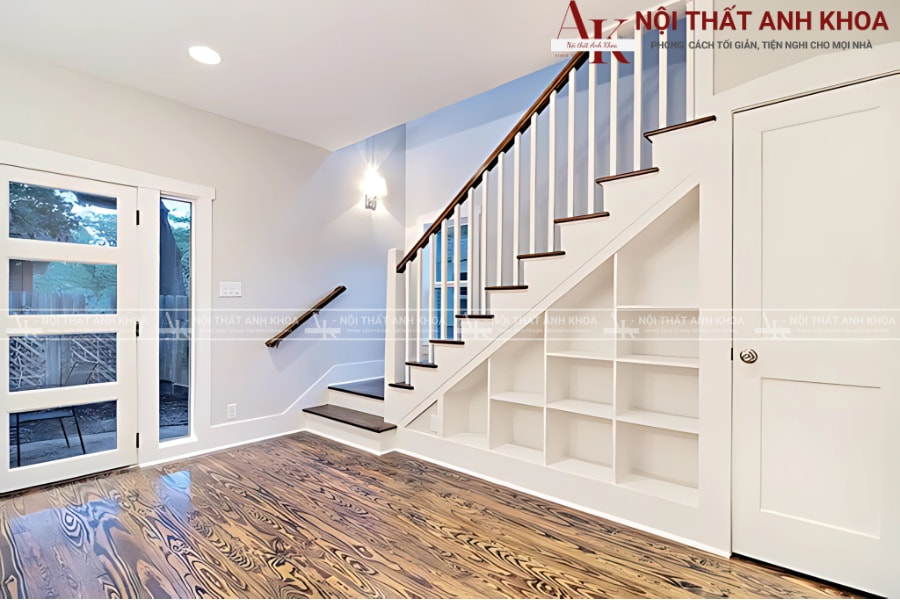 Tủ gầm cầu thang - Tô điểm không gian sống Tủ gầm cầu thang - Tô điểm không gian sống