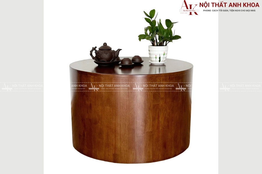 Bàn sofa tròn gỗ tự nhiên - Điểm nhấn hoàn hảo cho mọi gia đình Bàn sofa tròn gỗ tự nhiên - Điểm nhấn hoàn hảo cho mọi gia đình