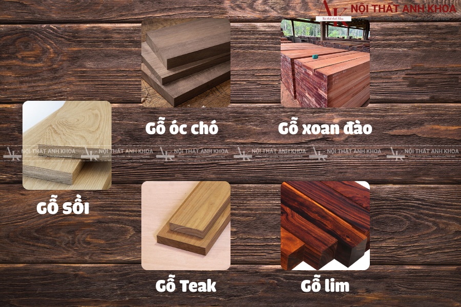 Khám phá các loại chất liệu gỗ phổ biến trong nội thất Khám phá các loại chất liệu gỗ phổ biến trong nội thất