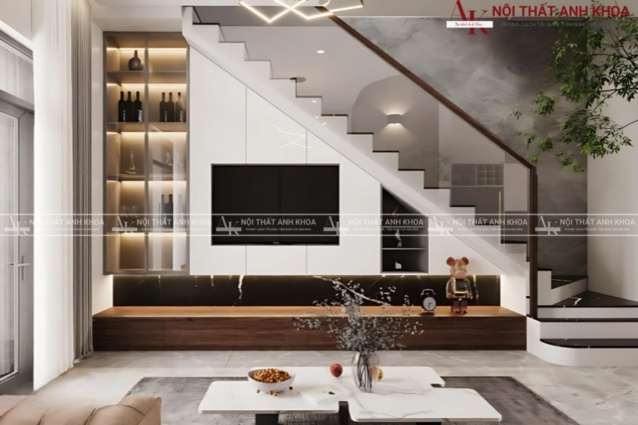 Tủ rượu kệ tivi gỗ công nghiệp - Đẹp chuẩn nhà phố Tủ rượu kệ tivi gỗ công nghiệp - Đẹp chuẩn nhà phố