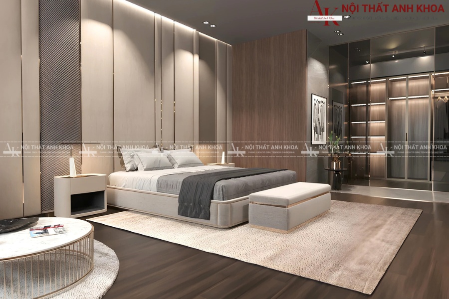 Phòng ngủ Master sang trọng với thiết kế tối giản thời thượng Phòng ngủ Master sang trọng với thiết kế tối giản thời thượng