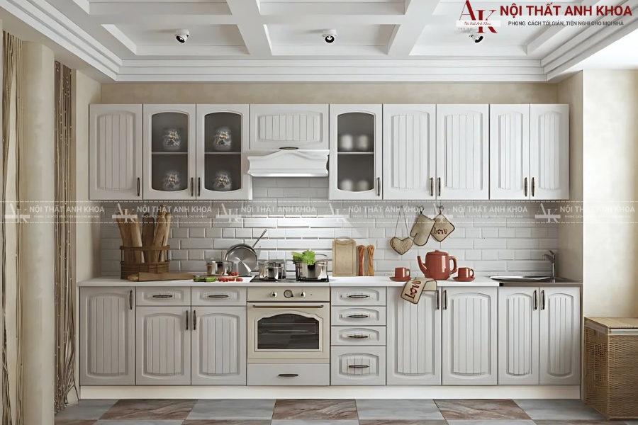 Xu hướng lựa chọn mẫu tủ bếp tân cổ điển tại Việt Nam Xu hướng lựa chọn mẫu tủ bếp tân cổ điển tại Việt Nam