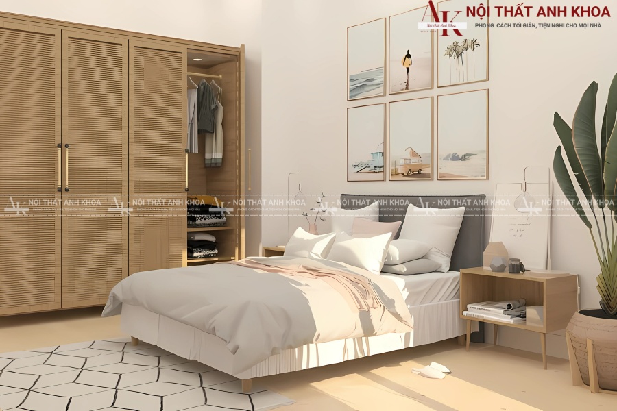 Các mẫu thiết kế nội thất phòng ngủ phong cách Bắc Âu Các mẫu thiết kế nội thất phòng ngủ phong cách Bắc Âu