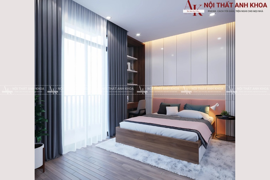 Giải pháp nội thất tiết kiệm chi phí cho phòng ngủ 9m2 Giải pháp nội thất tiết kiệm chi phí cho phòng ngủ 9m2