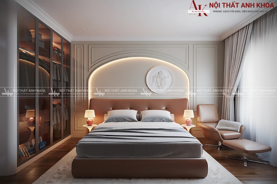 Thiết kế nội thất phòng ngủ 9m2 - Phù hợp phong thủy Thiết kế nội thất phòng ngủ 9m2 - Phù hợp phong thủy