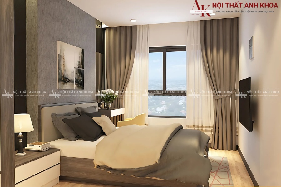 Nội thất phòng ngủ 9m2 - Chuẩn thẩm mỹ Việt Nội thất phòng ngủ 9m2 - Chuẩn thẩm mỹ Việt