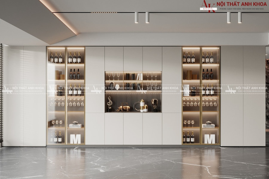 Tủ rượu gỗ cao cấp - Sang trọng từng chi tiết Tủ rượu gỗ cao cấp - Sang trọng từng chi tiết